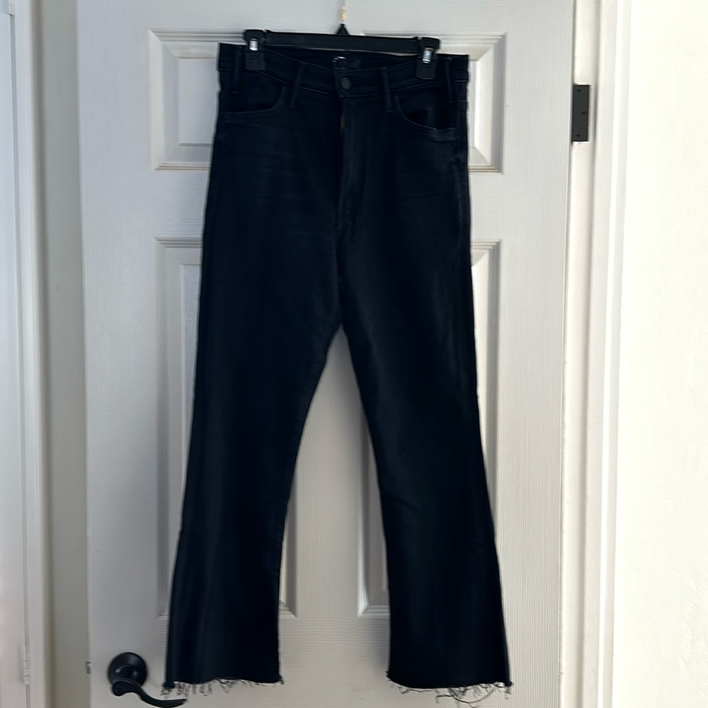 Mother Denim The Hustler Ankle Fray - Encounters At Night